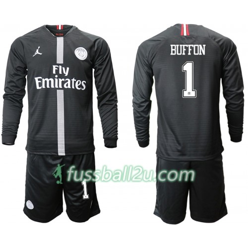 Günstige Fußballtrikots Paris Saint-Germain BUFFON 1 Jodan Schwarz Kinder 3rd trikot 2018/19 Langarm Günstige Fußballtrikots Paris Saint-Germain BUFFON 1 Jodan Schwarz Kinder 3rd trikot 2018/19 Langarm